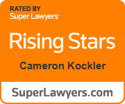 Super Lawyers Rising Stars badge — Cameron Kockler